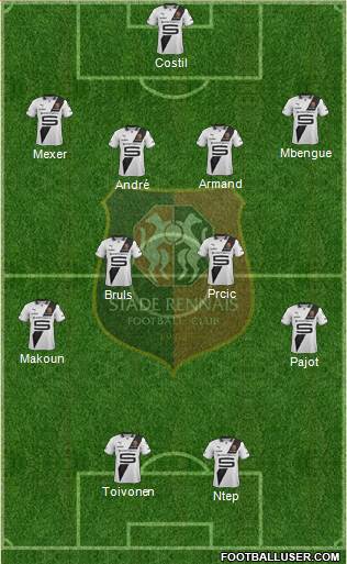 Stade Rennais Football Club Formation 2014