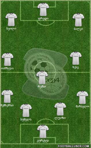 FC Zestafoni Formation 2014