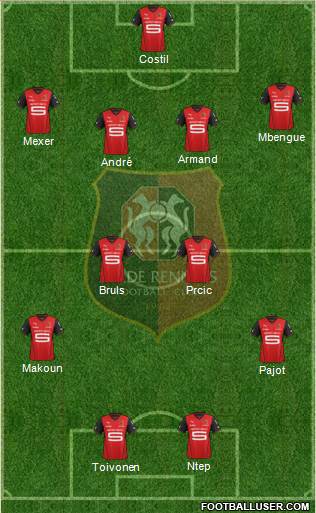 Stade Rennais Football Club Formation 2014
