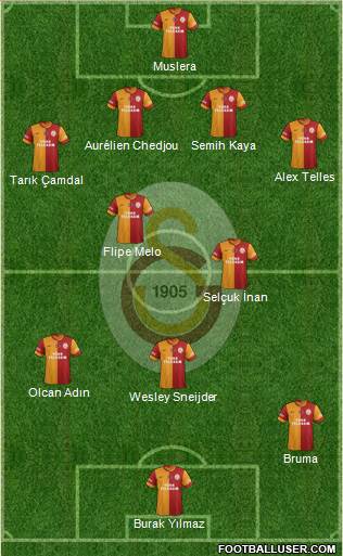 Galatasaray SK Formation 2014