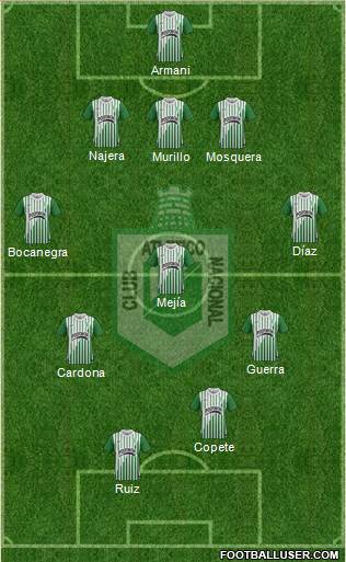 CDC Atlético Nacional Formation 2014