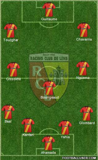 Racing Club de Lens Formation 2014
