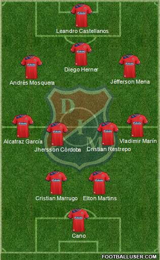CD Independiente Medellín Formation 2014