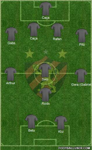 Sport C Recife Formation 2014