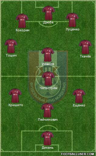 Mordovia Saransk Formation 2014