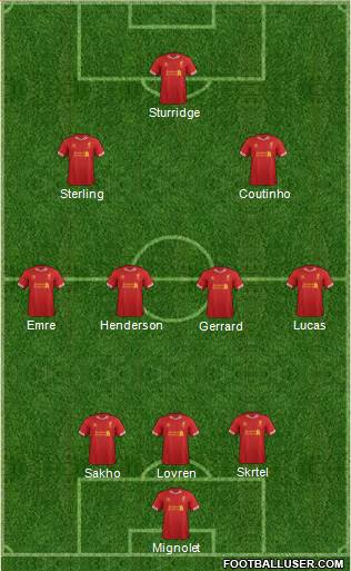 Liverpool Formation 2014
