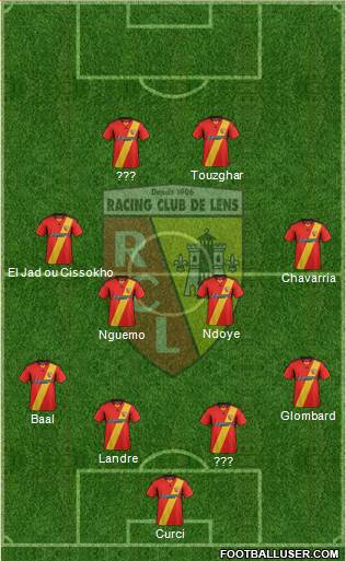 Racing Club de Lens Formation 2014