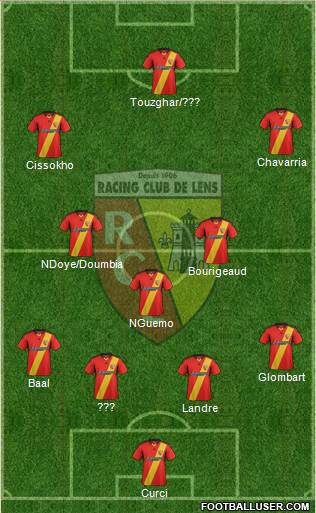 Racing Club de Lens Formation 2014