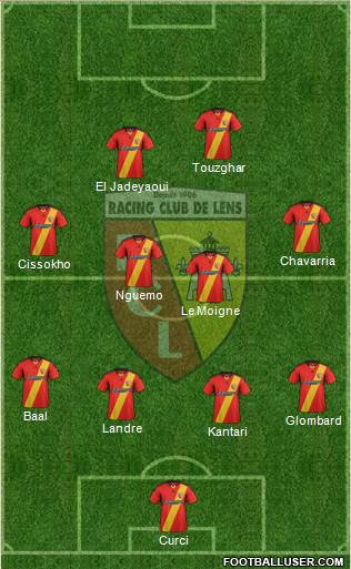 Racing Club de Lens Formation 2014