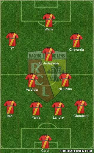 Racing Club de Lens Formation 2014