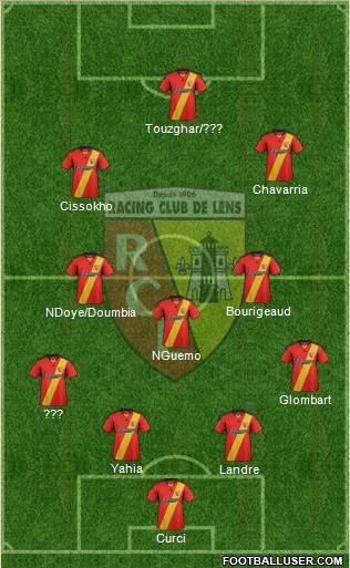 Racing Club de Lens Formation 2014