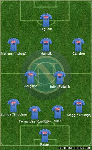 Napoli Formation 2014