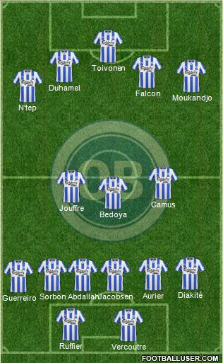 Odense Boldklub Formation 2014