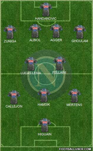 Napoli Formation 2014