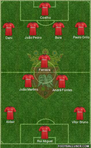 Futebol Clube de Penafiel Formation 2014