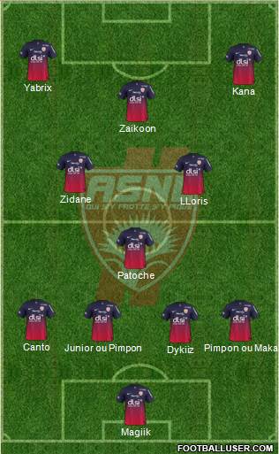 A.S. Nancy Lorraine Formation 2014