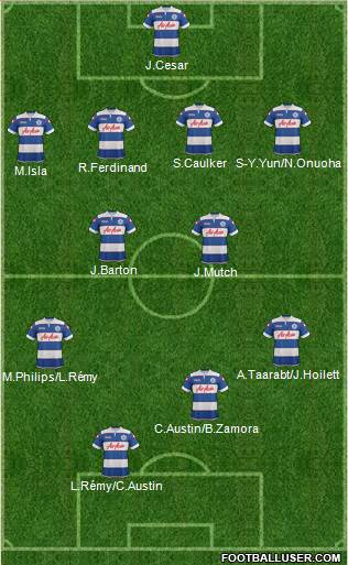 Queens Park Rangers Formation 2014