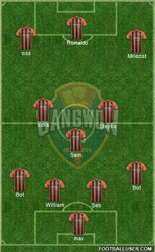 Gangwon FC Formation 2014