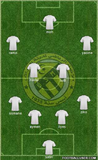 Union Sportive Madinet El-Harrach Formation 2014