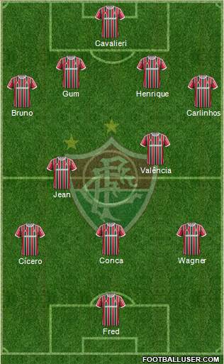 Fluminense FC Formation 2014