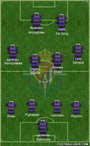 R. Valladolid C.F., S.A.D. Formation 2014