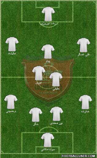 Persepolis Tehran Formation 2014