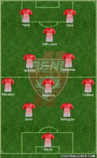A.S. Nancy Lorraine Formation 2014
