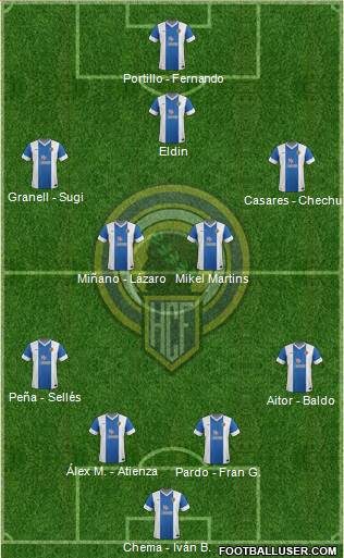 Hércules C.F., S.A.D. Formation 2014