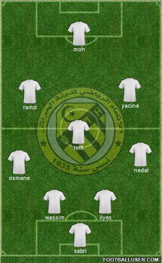 Union Sportive Madinet El-Harrach Formation 2014