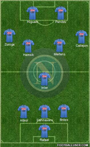 Napoli Formation 2014