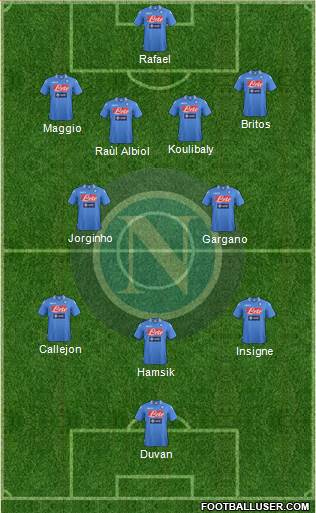 Napoli Formation 2014