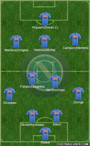 Napoli Formation 2014