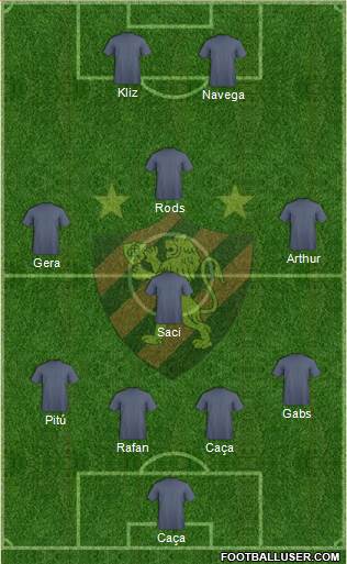 Sport C Recife Formation 2014