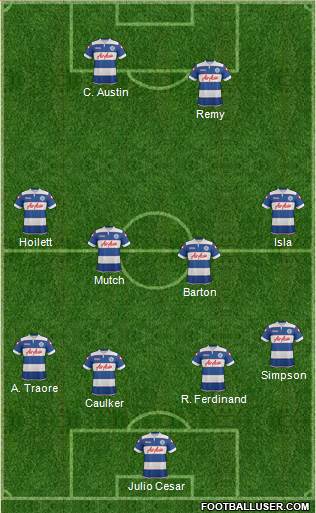 Queens Park Rangers Formation 2014