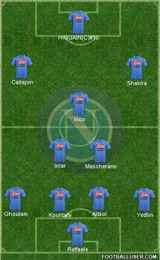 Napoli Formation 2014