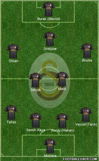Galatasaray SK Formation 2014