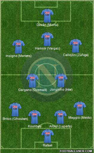 Napoli Formation 2014
