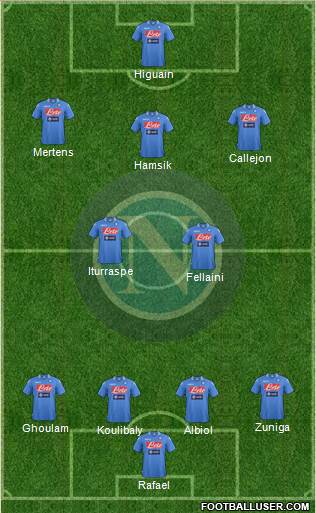 Napoli Formation 2014