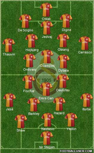 Galatasaray SK Formation 2014