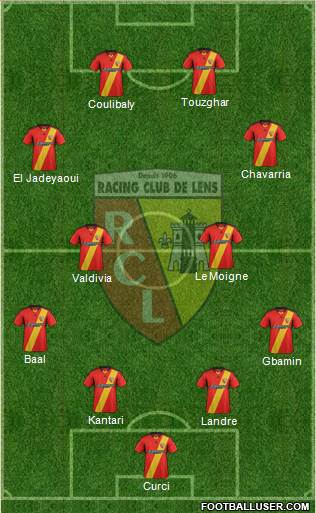 Racing Club de Lens Formation 2014