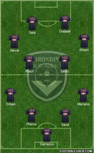 FC Girondins de Bordeaux Formation 2014