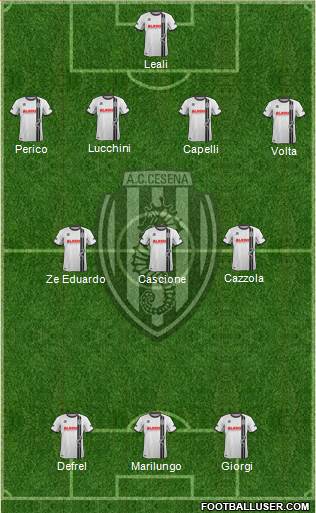 Cesena Formation 2014