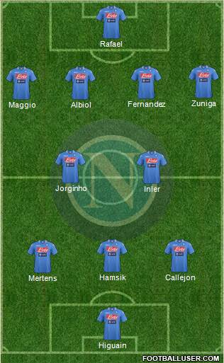 Napoli Formation 2014