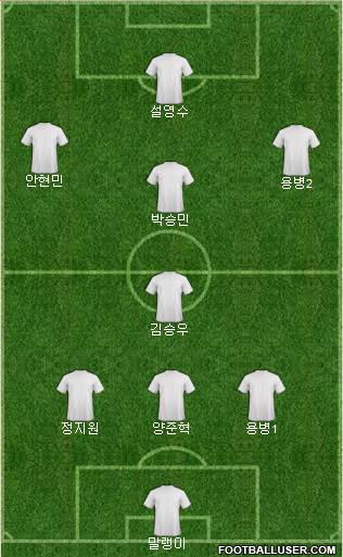 Swansea City Formation 2014