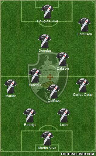 CR Vasco da Gama Formation 2014