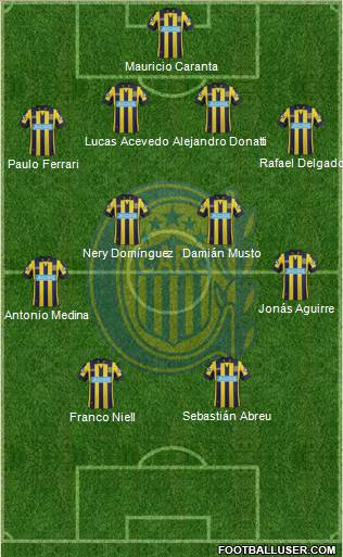 Rosario Central Formation 2014