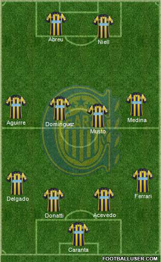 Rosario Central Formation 2014