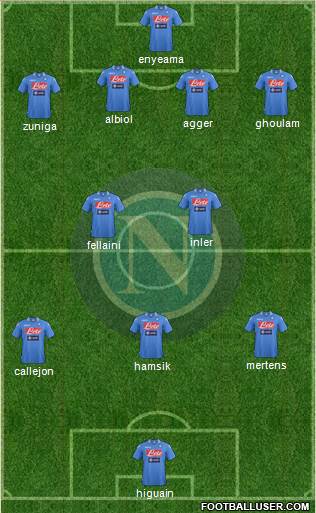 Napoli Formation 2014