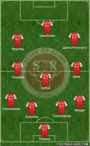 Stade de Reims Formation 2014