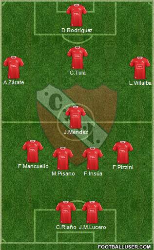 Independiente Formation 2014